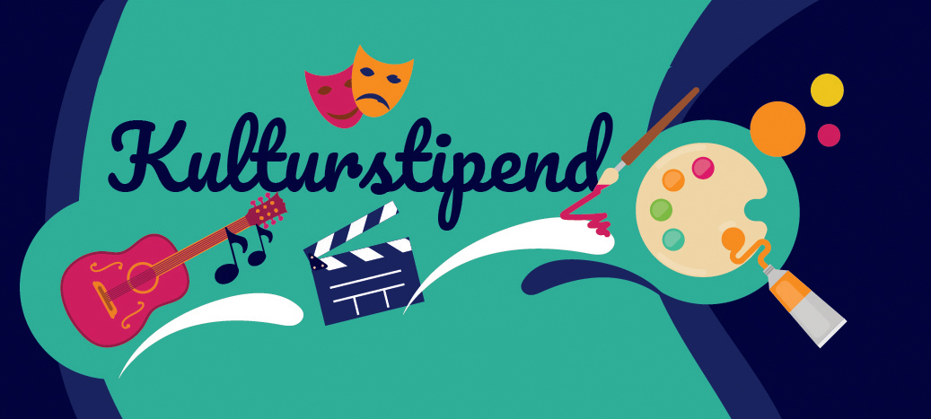 Illustrasjonsplakat for Tromsø kommunes kulturstipendordning