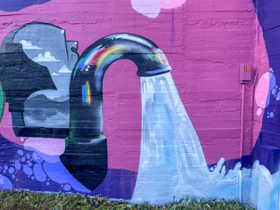 Forhåpningen trykkbasseng dekket av gatekunst_5