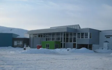 Grønnåsen skole vinter