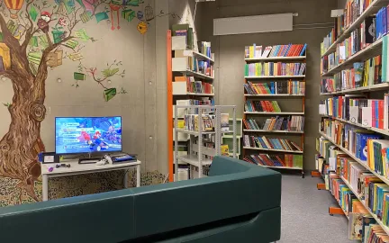 Spillrommet på biblioteket