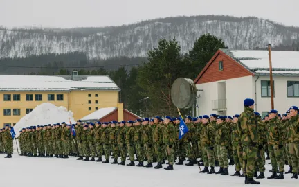 Ingeniørbataljonen i Brigade Nord, foto Forsvaret