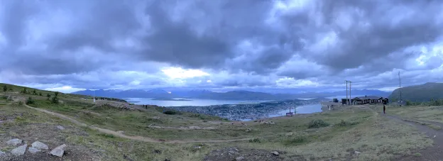 Panorama fra Fjellheisen Panorama fra Fjellheisen