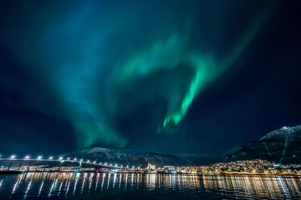 Nordlys over Tromsø