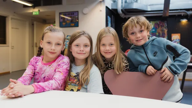 Kampanjebilde rekruttering av lærere 2026 Barn fra Prestvannet skole