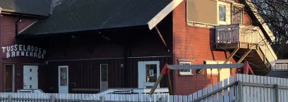 Tusseladden friluftsbarnehage sett utenfra